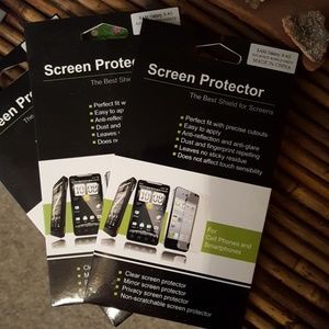 Set of 3 screen protectors for Samsung galaxy S